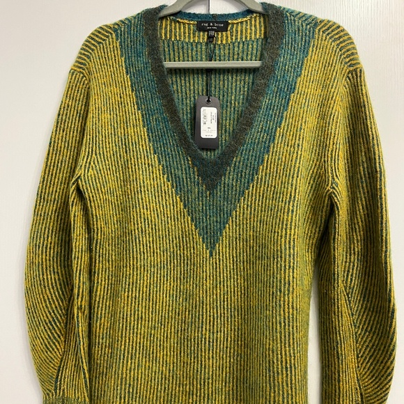 RAG & BONE V-NECK SWEATER - Picture 1 of 4